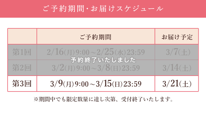 ［予約商品］いちごチョコバウム　ホール・高さ4cm 【第3回】