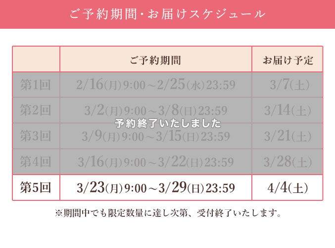 ［予約商品］いちごチョコバウム　ホール・高さ4cm 【第5回】