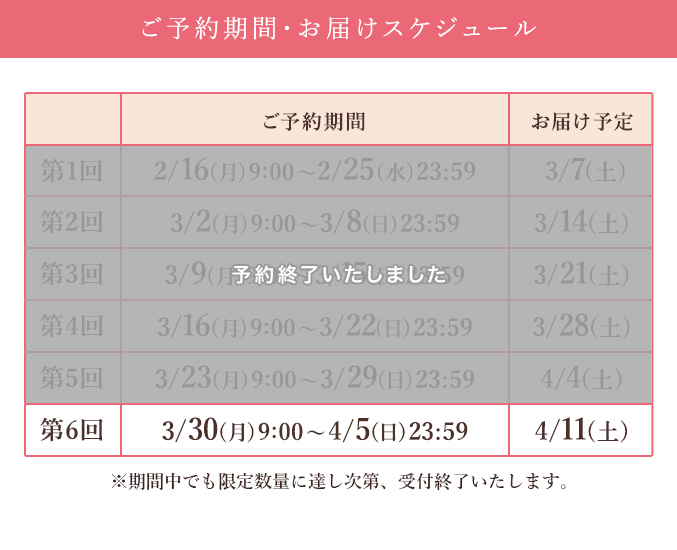 ［予約商品］いちごチョコバウム　ホール・高さ4cm 【第6回】