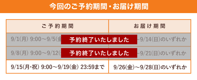 ［予約商品］冷凍 洋菓子セット（小）