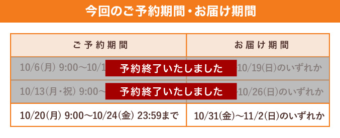 ［予約商品］冷凍 洋菓子セット（大）