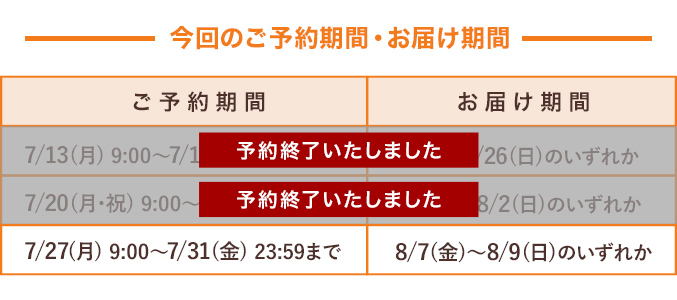 ［予約商品］冷凍 洋菓子セット（中）