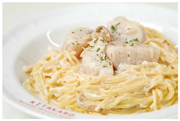 北菓楼 特製 野付のすごい帆立のスパゲティ