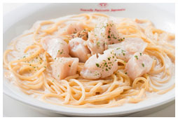 北菓楼 特製 野付のすごい帆立のスパゲティ