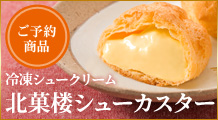 冷凍シュークリーム 北菓楼シューカスター